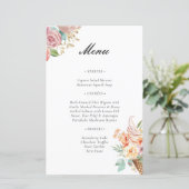 Menu de douche de mariage She's Been Scooped Up (Debout devant)