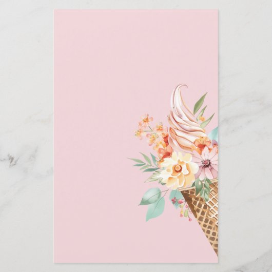 Menu de douche de mariage She's Been Scooped Up (Dos)