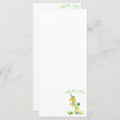 Menu de fête avec jus de citron Cool Boisson - Vot (Devant / Derrière)