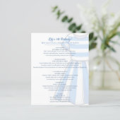 Menu de fête d'anniversaire de marin Cabane Nautiq (Debout devant)