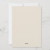 Menu de fête d'anniversaire du Casquette de sorciè (Dos)