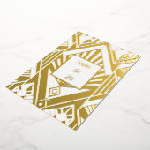 Menu de fête d'anniversaire rétro classique (Rotation)