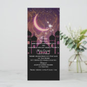 Menu de fête marocain moyen-oriental Nuits arabes (Debout devant)