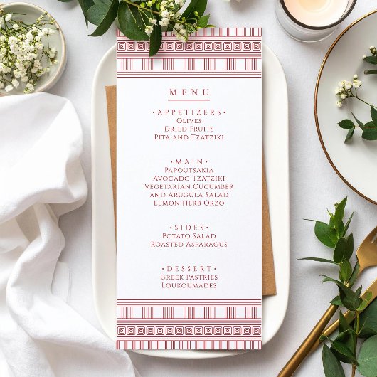 Menu de fête pour la fête de la déesse