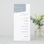 Menu de Fille Dusty Blue Italien (Debout devant)