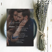 Menu de fond de photo favori