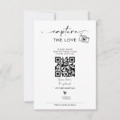 Menu de jeu de mariage Capture The Love Photo I Sp (Devant)