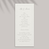 Menu de la barre de Mariage de cadre de perles en