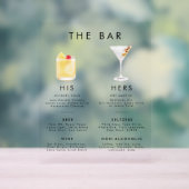 Menu de la barre des boissons de style classique m (Neutre)