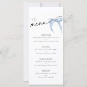 Menu de la Fête des mariées du noeud (Devant)