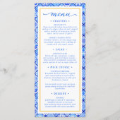 Menu de la Fête des mariées méditerranéenne La Dol (Devant)