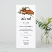 Menu de la récolte d'automne (Debout devant)