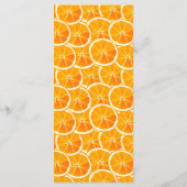 Menu de la soirée Citrus Aperol Spritz (Dos)