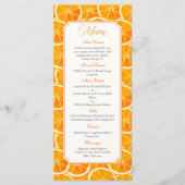 Menu de la soirée Citrus Aperol Spritz (Devant)