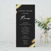 Menu de l'événement Black Gold  (Debout devant)