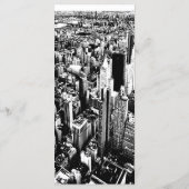 Menu De Manhattan au ciel (Dos)