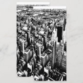 Menu De Manhattan au ciel (Devant / Derrière)