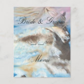 Menu de mariage (Devant)