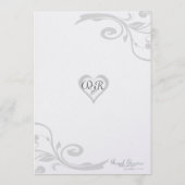Menu de mariage (Dos)