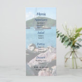 Menu de mariage à St. Thomas sur la côte rocheuse (Debout devant)