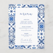 Menu de mariage aux agrumes de la Méditerranée ble (Devant)