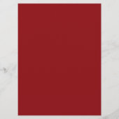 Menu de mariage | Bourgogne et citrons d'Ivoire (Dos)