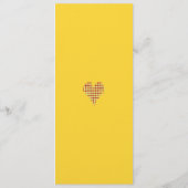 Menu de mariage Chili Lemon (Dos)