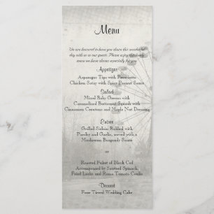 Menu de mariage de casquette supérieur de carnaval