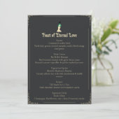 Menu de mariage de la mariée de Frankenstein | Got (Debout devant)