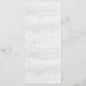 Menu de mariage désertique aux succulentes aquarel (Dos)