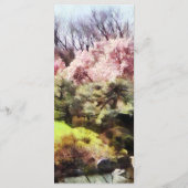 Menu de mariage du printemps japonais... (Dos)