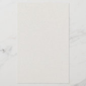 Menu de mariage élégant beige intemporel neutre (Dos)