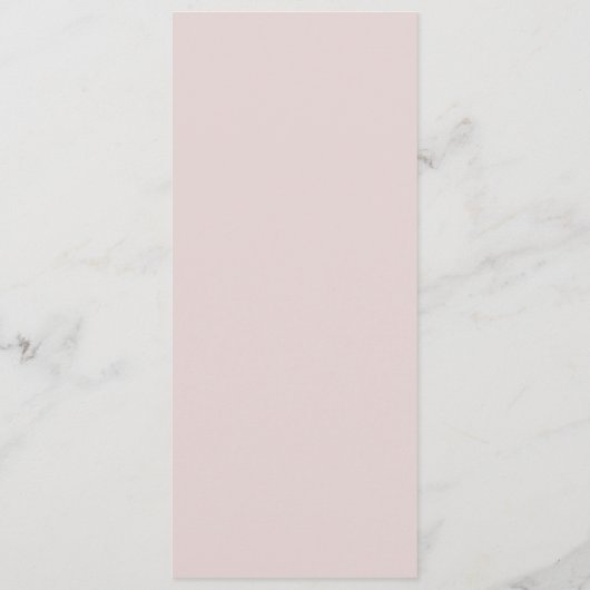 Menu de mariage élégant de la Coordonnée de lavage (Dos)