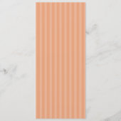 Menu de mariage minimaliste Péché élégant (Dos)