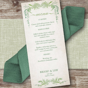 Menu de mariage païen par Handfasting