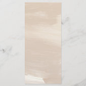 Menu de mariage rose pastel (Dos)