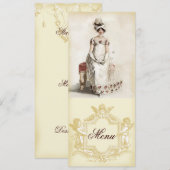 Menu de "Mlle Bennet" (Devant / Derrière)