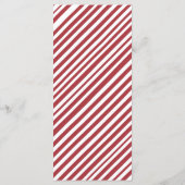 Menu de Noël d'hiver (Dos)