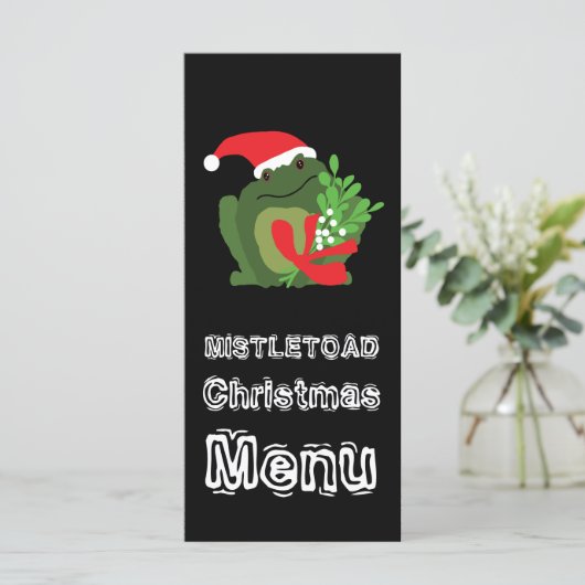 Menu de Noël Mistle'toad (Debout devant)
