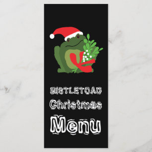 Menu de Noël Mistle'toad