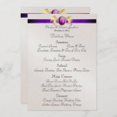 Menu de prince et de princesse Purple Jewel Crest (Devant / Derrière)