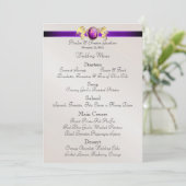 Menu de prince et de princesse Purple Jewel Crest (Debout devant)