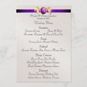 Menu de prince et de princesse Purple Jewel Crest (Devant)
