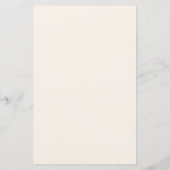 Menu de réception de mariage rétro gras en ivoire (Dos)