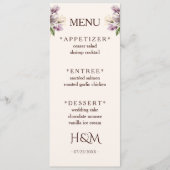 Menu de restaurant (Devant)