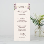 Menu de restaurant (Debout devant)