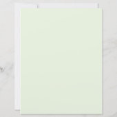 Menu de rêve de la Saint-Patrick du trèfle (Dos)