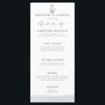 Menu de script de coquillage nautique moderne<br><div class="desc">Menu Mariage moderne élégant de coquillages nautiques avec nuances bleu mousse de mer et gris argile. Une bouteille d'aquarelle au sommet avec une collection d'étoiles de mer et de coquillages délicats. Vos détails, jumelés à notre typographie de script moderne et chic, en font la carte de menu parfaite pour votre...</div>