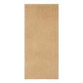 Menu de services de salon Kraft rustique minimalis (Dos)