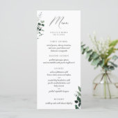 Menu de verdure botanique naturelle (Debout devant)